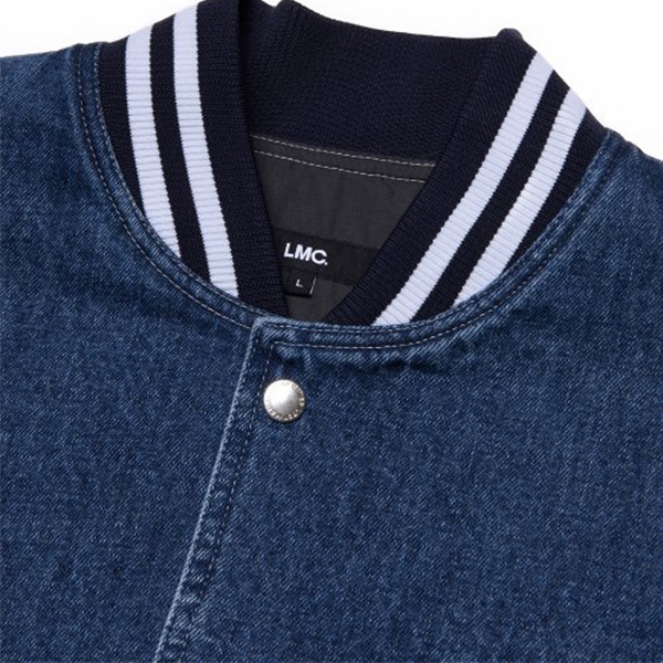 LMC OVAL WASHED BASEBALL JACKET LMC OVAL WASHED BASEBALL JACKET