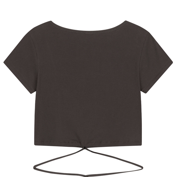 W BOAT NECK HALF SLEEVE TEE W BOAT NECK HALF SLEEVE TEE