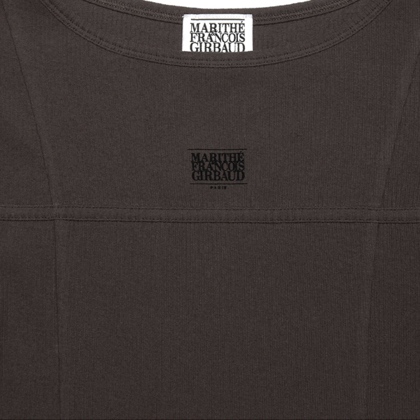 W BOAT NECK HALF SLEEVE TEE W BOAT NECK HALF SLEEVE TEE