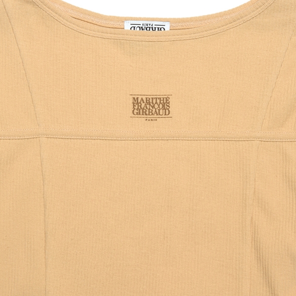 W BOAT NECK HALF SLEEVE TEE W BOAT NECK HALF SLEEVE TEE