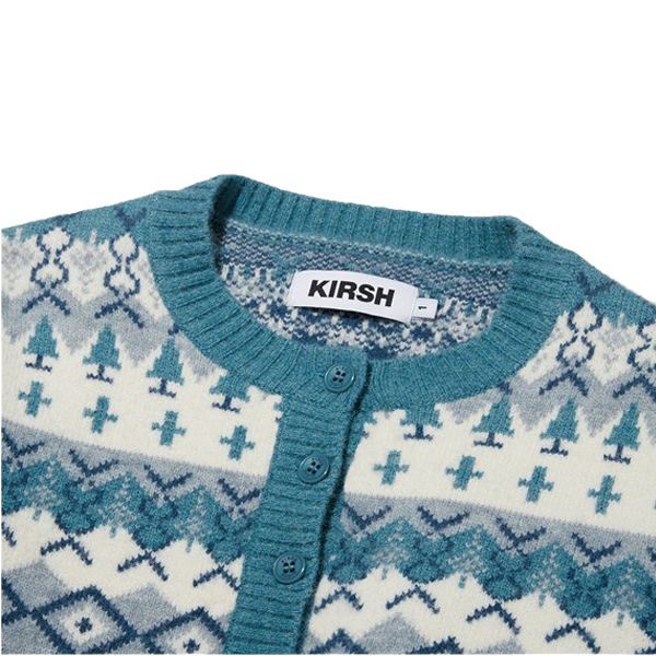 FAIR ISLE KNIT CARDIGAN FAIR ISLE KNIT CARDIGAN